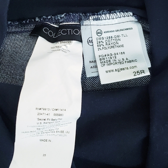 NWOT AG Adriano Goldschmied The Legging Skinny Maternity Jeans - Picture 8 of 9